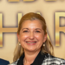 Gruppenfoto von Personen bei der Auszeichnung Goldenes Flipchart