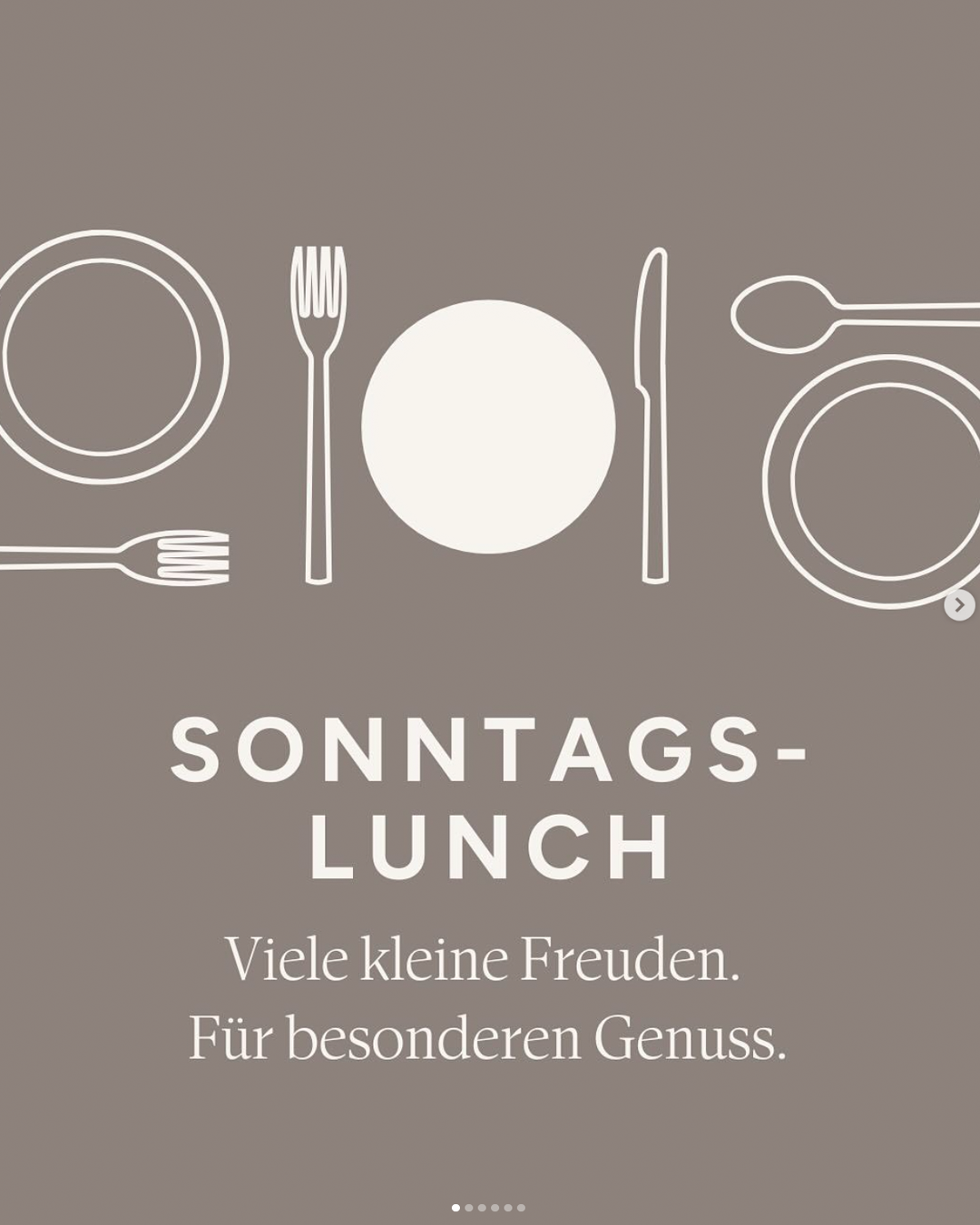 Sonntags-Lunch